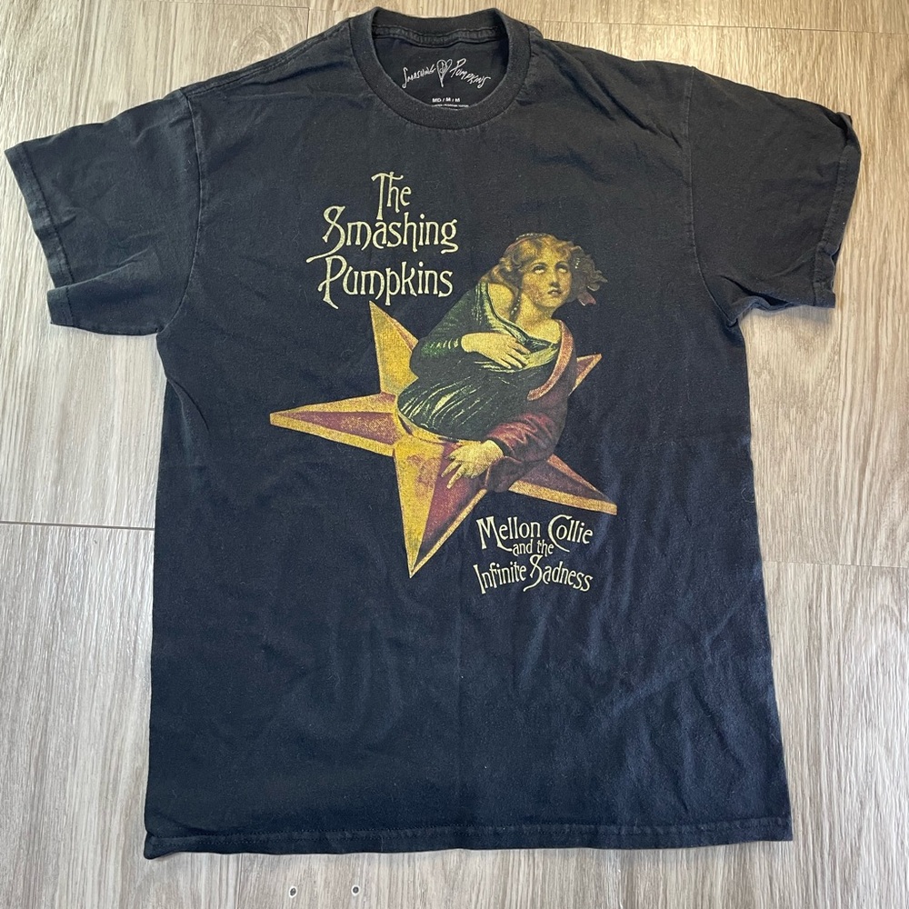 Smashing Pumpkins Unisex Medium Tee Shirt Mellon Collie And The Infinite Sadness